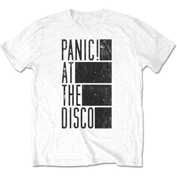 Panic! At The Disco Unisex T-Shirt  Bars By Panic! At The Disco - Picture 1 of 4